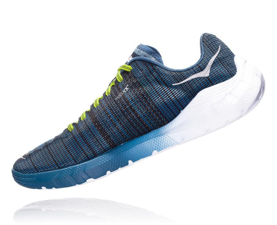 Hoka One One Tenisky Panske Námornícka Modrá/Biele - EVO Rehi - 46107-LXDF